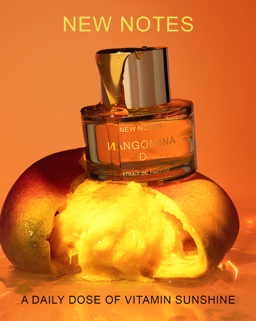 Mangomina D от New Notes: Когато кожата жадува слънце